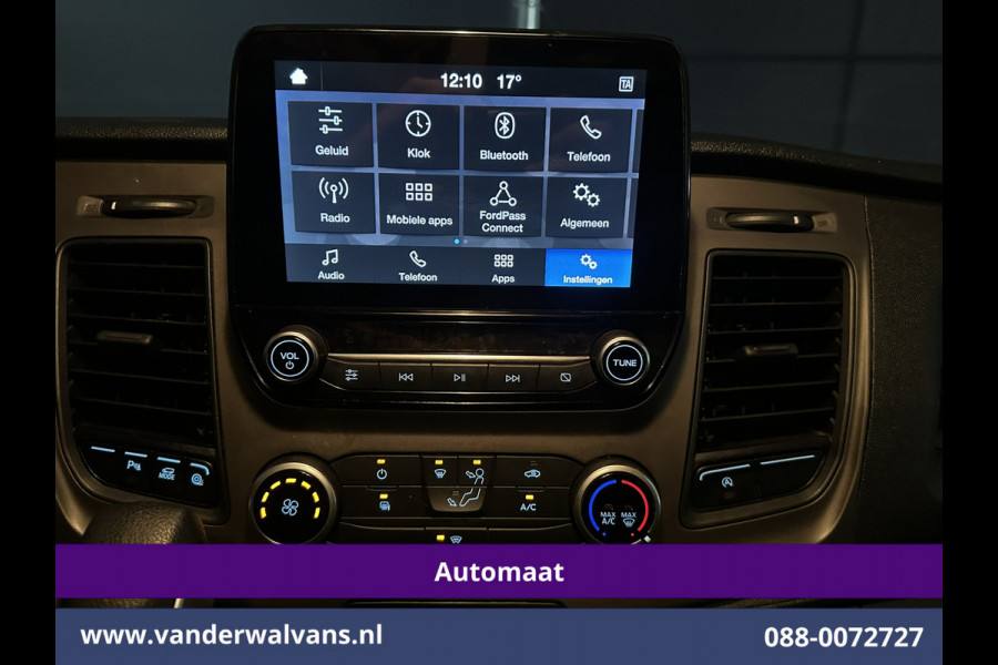 Ford Transit Custom 2.0 TDCI 131pk Automaat L2H1 Euro6 Airco | LED | Apple Carplay | Cruisecontrol Android Auto, Verwarmde Voorruit, Parkeersensoren, Bijrijdersbank