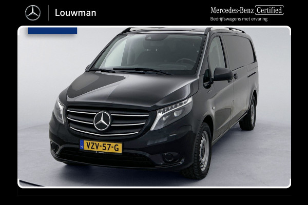 Mercedes-Benz eVito eVito Extra Lang 66 kWh DC 266km WLTP Dubbele cabine Led Schuifdeur L+R 5-zitplaatsen Navigatie Camera Snelladen