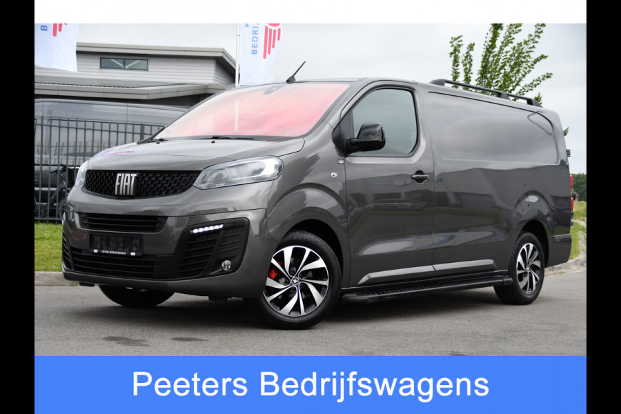 Fiat Scudo 2.0 MultiJet L3H1 PB Edition Camera, Cruise, Carplay, LED, Automaat, 177pk, Multimedia, Trekhaak, Sensoren, Uniek!