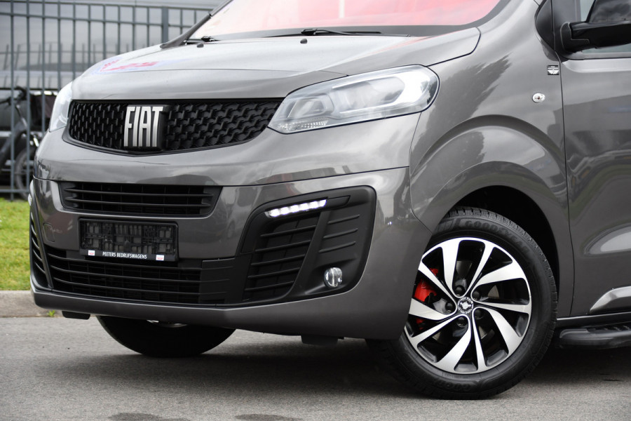 Fiat Scudo 2.0 MultiJet L3H1 PB Edition Camera, Cruise, Carplay, LED, Automaat, 177pk, Multimedia, Trekhaak, Sensoren, Uniek!