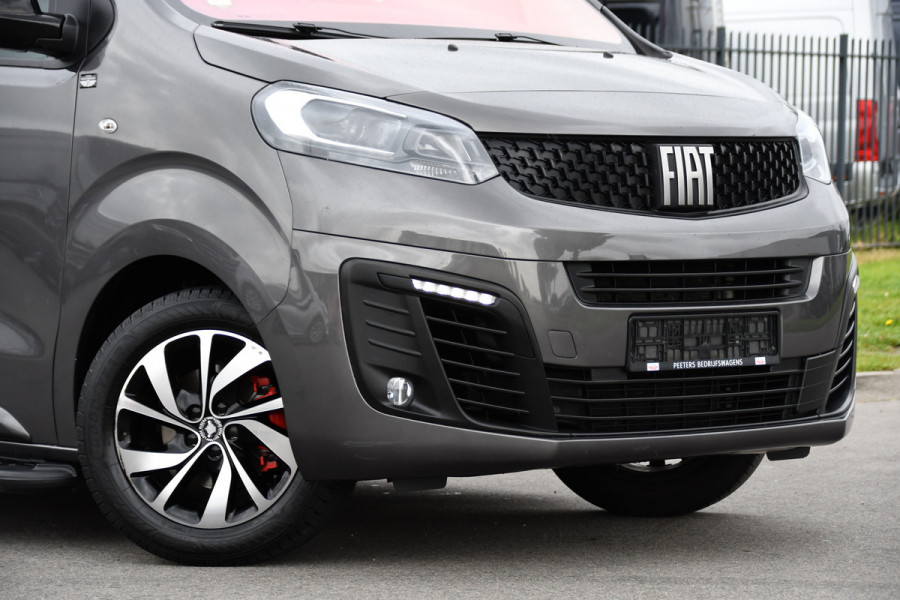 Fiat Scudo 2.0 MultiJet L3H1 PB Edition Camera, Cruise, Carplay, LED, Automaat, 177pk, Multimedia, Trekhaak, Sensoren, Uniek!