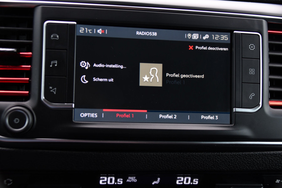 Fiat Scudo 2.0 MultiJet L3H1 PB Edition Camera, Cruise, Carplay, LED, Automaat, 177pk, Multimedia, Trekhaak, Sensoren, Uniek!