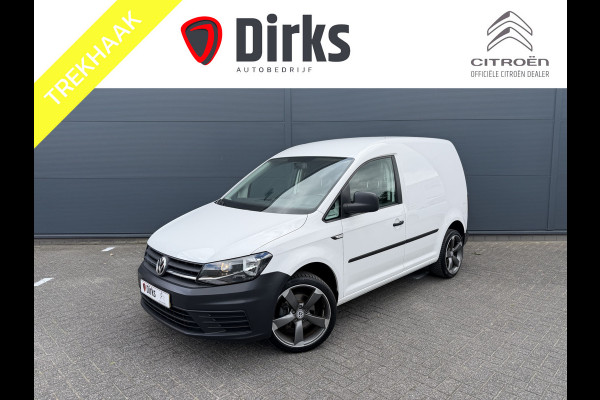 Volkswagen Caddy 2.0 TDI L1H1 Business (Trekhaak - Lichtmetalen velgen - Airco - Zijschuifdeur - Houten vloer - Lat om Lat - Ramen in achterdeur