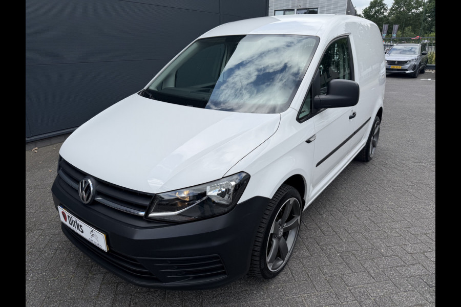 Volkswagen Caddy 2.0 TDI L1H1 Business (Trekhaak - Lichtmetalen velgen - Airco - Zijschuifdeur - Houten vloer - Lat om Lat - Ramen in achterdeur