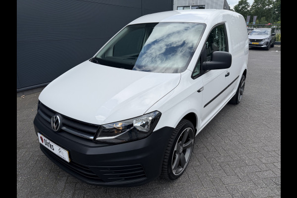 Volkswagen Caddy 2.0 TDI L1H1 Business (Trekhaak - Lichtmetalen velgen - Airco - Zijschuifdeur - Houten vloer - Lat om Lat - Ramen in achterdeur