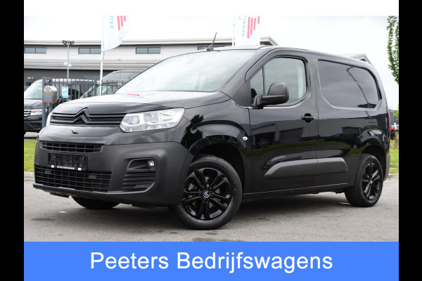 Citroën Berlingo 1.5 BlueHDI Black Edition Cruise, Carplay, Sensoren, 102pk, Multimedia, Trekhaak, Keyless, Uniek!