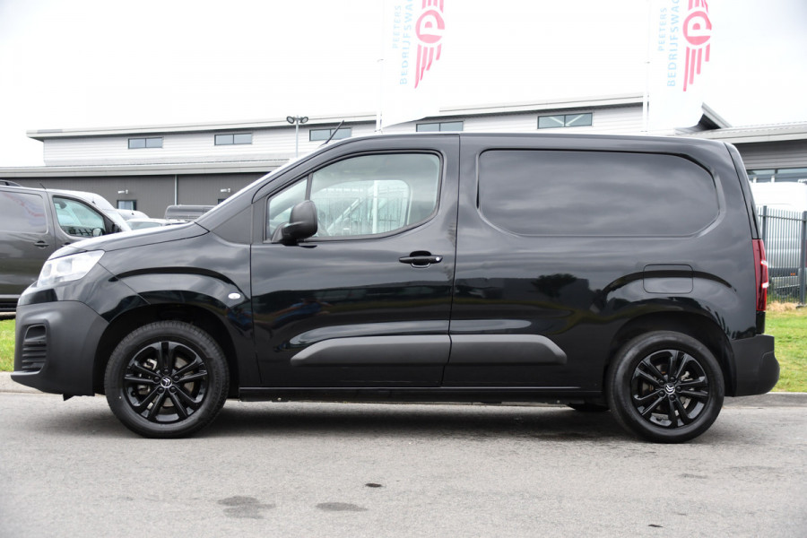 Citroën Berlingo 1.5 BlueHDI Black Edition Cruise, Carplay, Sensoren, 102pk, Multimedia, Trekhaak, Keyless, Uniek!