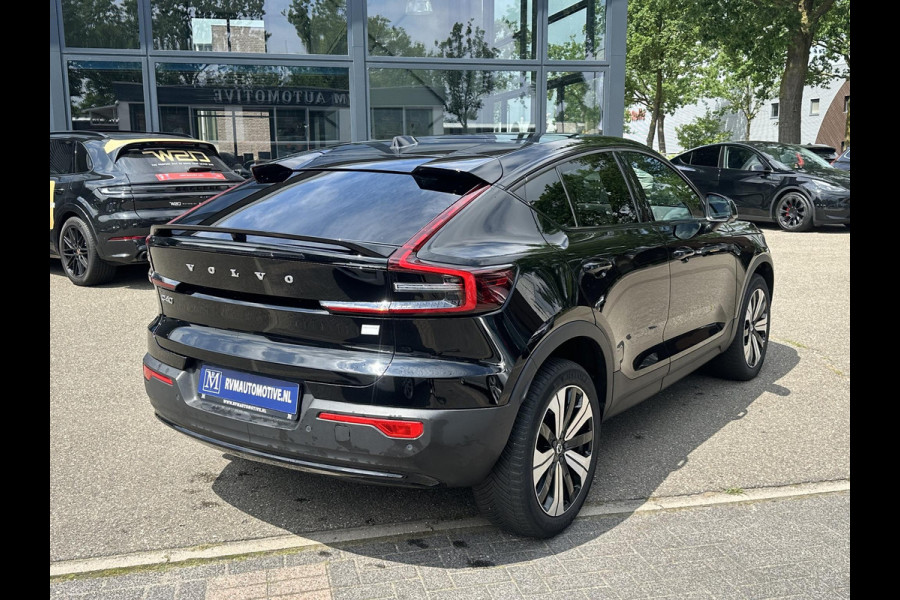 Volvo C40 Recharge Core 69 kWh SOH 91% | CLIMATE PACK | 3 FASE | ACHTERUIT RIJ CAMERA | ELEK. ACHTERKLEP | CRUISE CONTROL | PANO | 12 MND BOVAG GARANTIE | KEYLESS | DODE HOEK |