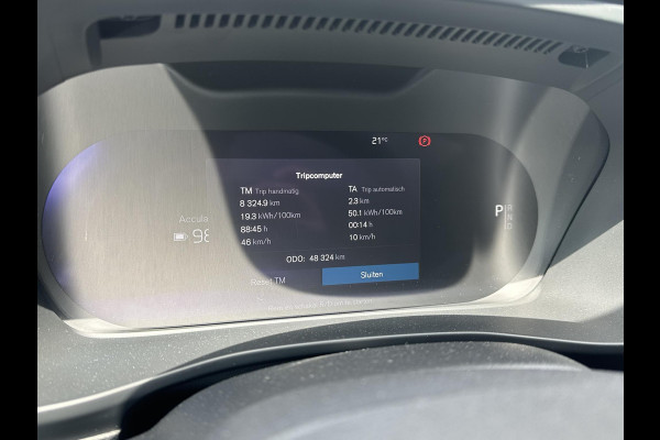 Volvo C40 Recharge Core 69 kWh SOH 91% | CLIMATE PACK | 3 FASE | ACHTERUIT RIJ CAMERA | ELEK. ACHTERKLEP | CRUISE CONTROL | PANO | 12 MND BOVAG GARANTIE | KEYLESS | DODE HOEK |