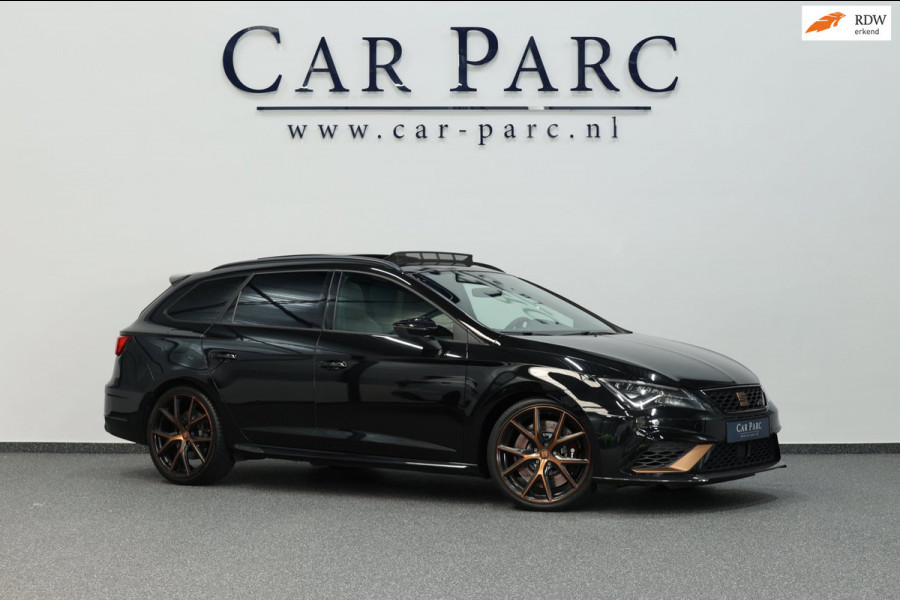 Seat Leon ST 2.0 TSI 4DRIVE CUPRA R 300+PK LED/CARBON/VIRTUAL/SFEER/PANO/ALCANTARA+S.VERWARMING/19" LMV/CAM/ACC/12 MND GARANTIE!