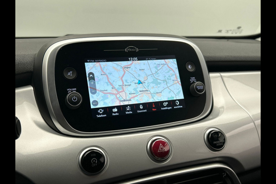 Fiat 500X 1.0 GSE Lounge | Navigatie | Camera | Leder | Airco | Stoelverwarming |