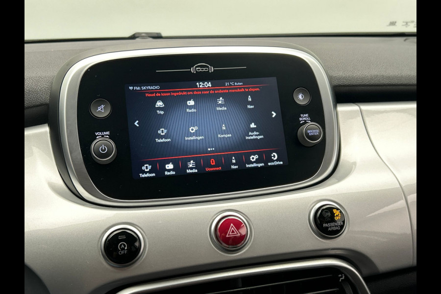 Fiat 500X 1.0 GSE Lounge | Navigatie | Camera | Leder | Airco | Stoelverwarming |