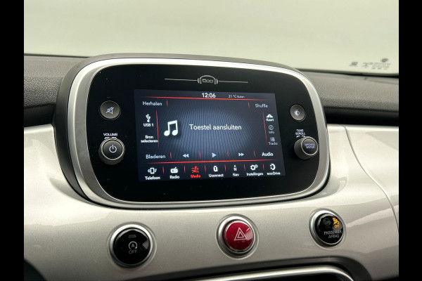 Fiat 500X 1.0 GSE Lounge | Navigatie | Camera | Leder | Airco | Stoelverwarming |
