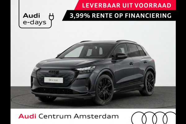 Audi Q4 e-tron 45 S edition competition 82KWh 340 pk | Techniekpakket Pro | elektrische stoelen | Glazen panoramadak | head-up display  |