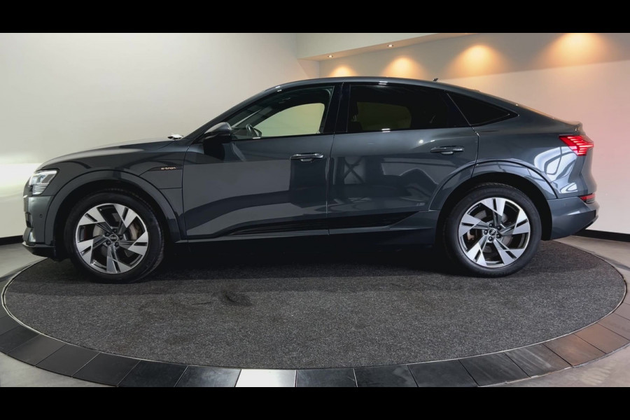 Audi e-tron Sportback 55 quattro Business edition Plus 95 kWh | SOH 91,0 % | Panoramadak | voorstoelen verwarmd
