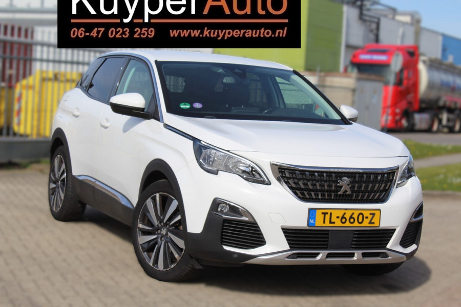 Peugeot 3008 1.2 PureTech Blue Lease Premium leder goed onderhouden distr rec afn trekhaak camera