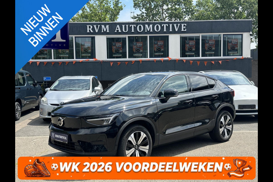 Volvo C40 Recharge Core 69 kWh SOH 91% | CLIMATE PACK | 3 FASE | ACHTERUIT RIJ CAMERA | ELEK. ACHTERKLEP | CRUISE CONTROL | PANO | 12 MND BOVAG GARANTIE | KEYLESS | DODE HOEK |