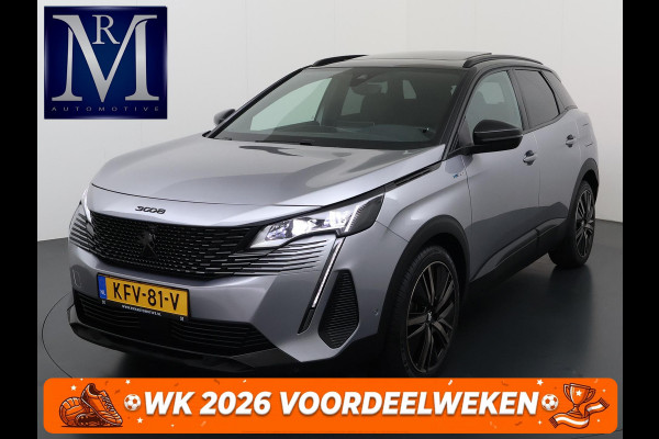 Peugeot 3008 1.6 HYbrid 225 GT Pack Business VAN: 27.900,- VOOR: 24.877,- UW WKVOORDEEL: 3.023,- | BOMVOL!! | PANO | ELEK. ACHTERKLEP | STOELVERWARMING | APPLECARPLAY | RIJKLAAR MET 12 MND BOVAG GARANTIE | ACHTERUITRIJ CAMERA | ADAP. CRUISE | DODE HOEK |