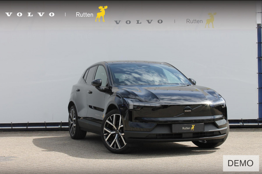 Volvo EX30 Single Motor Ext Range Plus Black Ed Europa 69 kWh 20" Lichtmetalen velgen, Google Infotainment, Getinte ramen vanaf de B-Stijl, Verwarmbare voorstoelen, Parkeersenoren