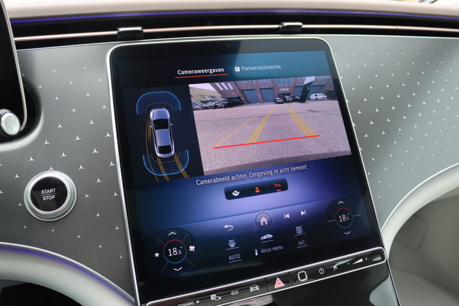 Mercedes-Benz EQE 350+ Launch Edition Luxury Line 91 kWh | Distronic | Panoramadak | Memory | Leder | Camera | HUD | Keyless Go | Verwarmd Stuurwiel | High Perf. LED |