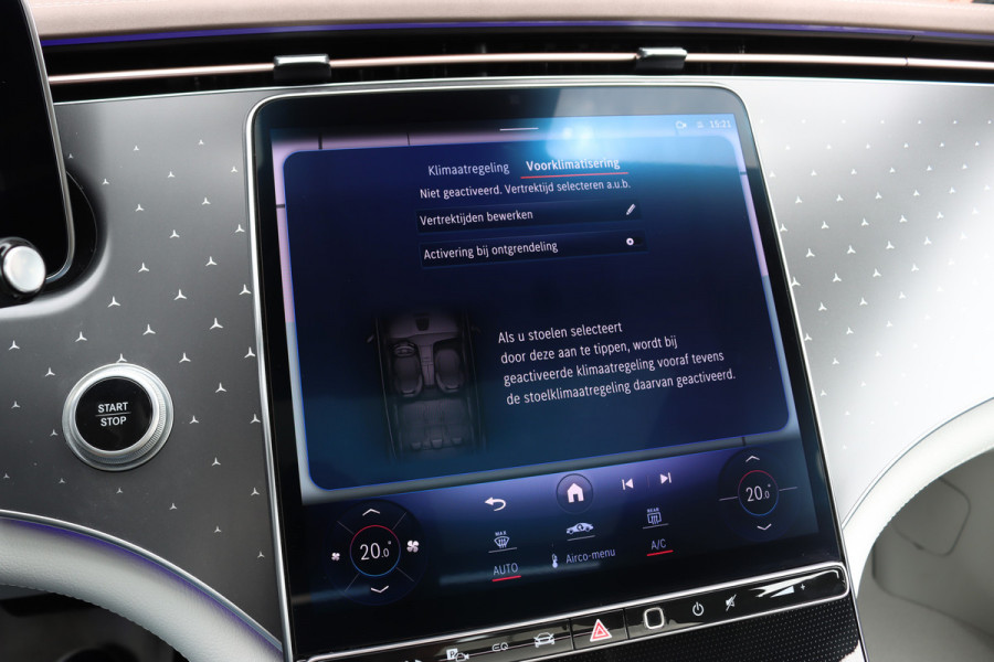 Mercedes-Benz EQE 350+ Launch Edition Luxury Line 91 kWh | Distronic | Panoramadak | Memory | Leder | Camera | HUD | Keyless Go | Verwarmd Stuurwiel | High Perf. LED |