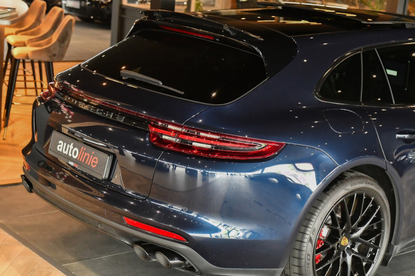 Porsche Panamera Sport Turismo 2.9 4 E-Hybrid, Sport Chrono, Rear Entertainment, Luchtvering, Softclose, Pano, 360, HUD, Leder!