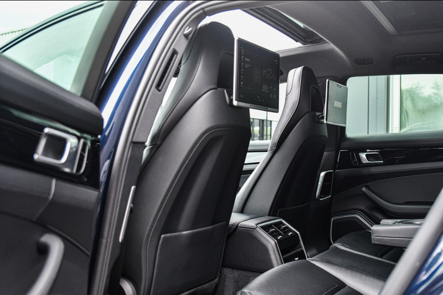 Porsche Panamera Sport Turismo 2.9 4 E-Hybrid, Sport Chrono, Rear Entertainment, Luchtvering, Softclose, Pano, 360, HUD, Leder!