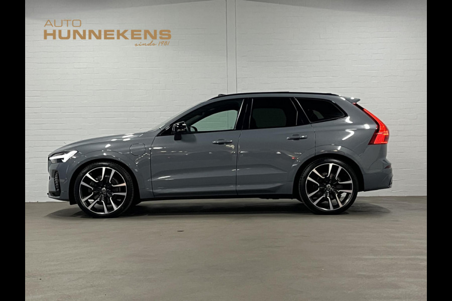 Volvo XC60 2.0 T8 Plug-in hybrid AWD Ultimate Dark *SOH 97%* Luchtvering | Trekhaak | Open dak | Bowers & Wilkins | Adapt. cruise | Stoel-/stuurverwarming | 360 camera | Head up