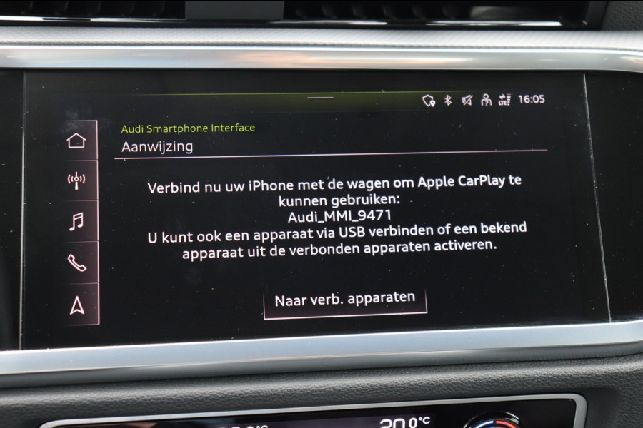 Audi Q3 35 TFSI Bus. org.NL sportleer+vw el.klep carplay keyless