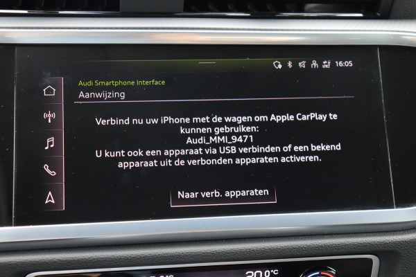 Audi Q3 35 TFSI Bus. org.NL sportleer+vw el.klep carplay keyless