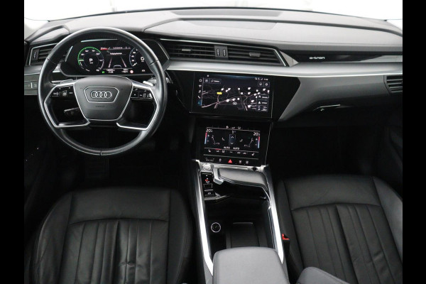 Audi e-tron e-tron 50 quattro Launch edition plus 71 kWh | SOH 90.6 | Panoramadak | Luchtvering | Adaptive cruise | Leder | Carplay | Memory | Stoelverwarming | Navi. Full map | PDC