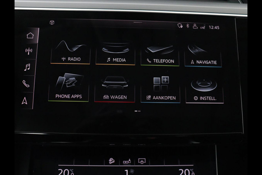 Audi e-tron e-tron 50 quattro Launch edition plus 71 kWh | SOH 90.6 | Panoramadak | Luchtvering | Adaptive cruise | Leder | Carplay | Memory | Stoelverwarming | Navi. Full map | PDC