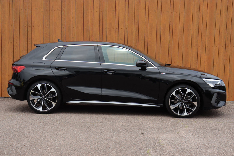 Audi A3 Sportback 35 TFSI S-Line org.NL h.leer+el+mem+vw matrix-LED camera el.klep park.hulp Ambient Light Plus
