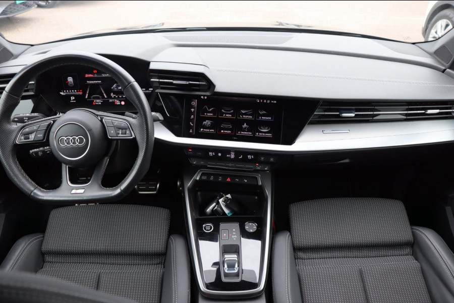 Audi A3 Sportback 35 TFSI S-Line org.NL h.leer+el+mem+vw matrix-LED camera el.klep park.hulp Ambient Light Plus