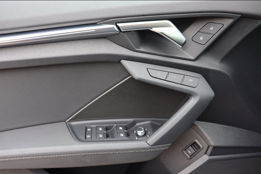Audi A3 Sportback 35 TFSI S-Line org.NL h.leer+el+mem+vw matrix-LED camera el.klep park.hulp Ambient Light Plus