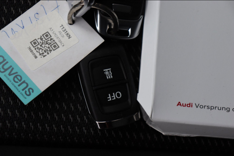 Audi A3 Sportback 35 TFSI S-Line org.NL h.leer+el+mem+vw matrix-LED camera el.klep park.hulp Ambient Light Plus