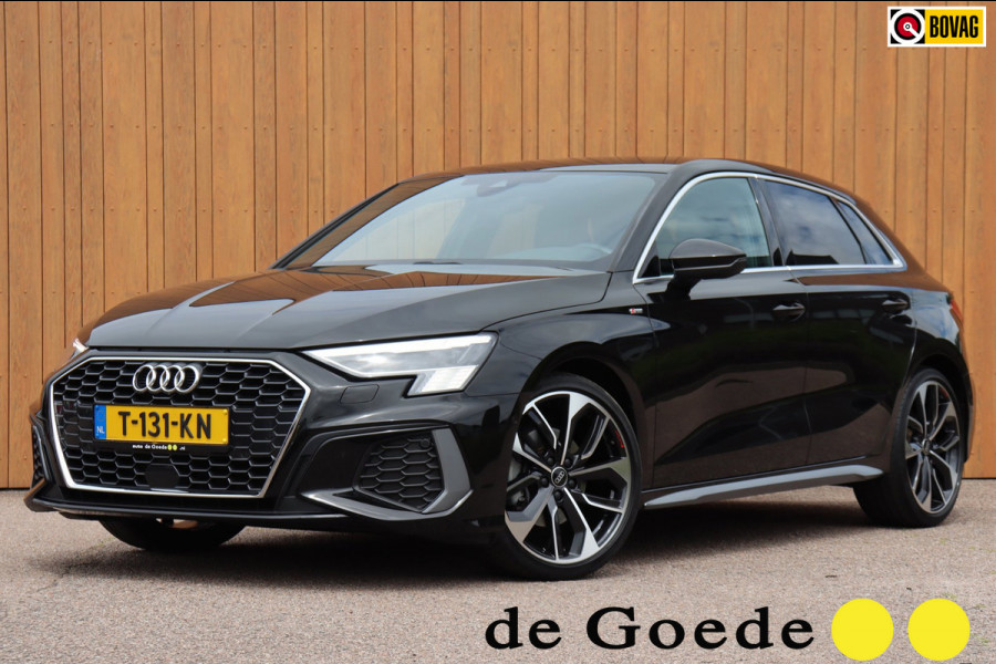 Audi A3 Sportback 35 TFSI S-Line org.NL h.leer+el+mem+vw matrix-LED camera el.klep park.hulp Ambient Light Plus