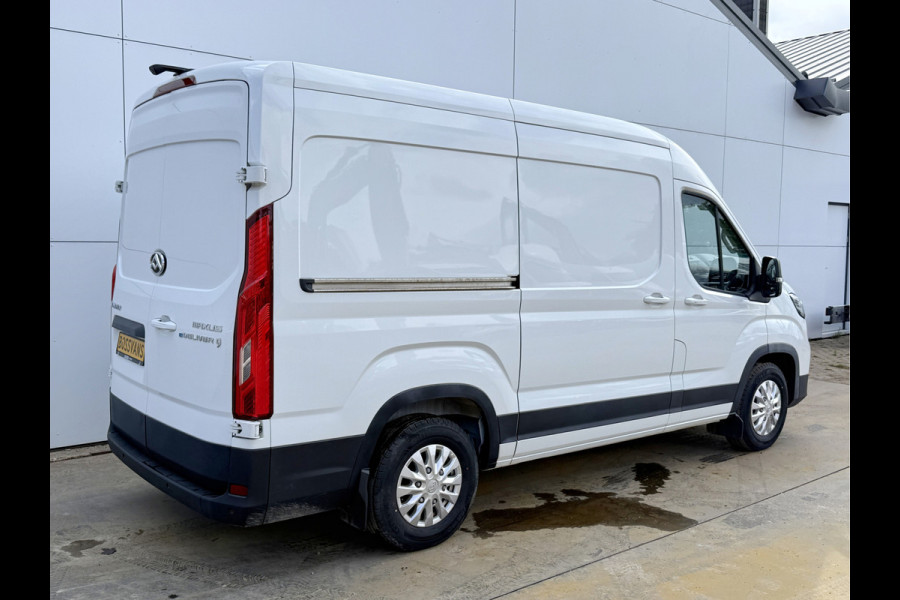 Maxus eDeliver 9 52kWh 204PK Nieuw! Elektrisch L2H2 280km WLTP Snelladen LED Carplay Cruise control Camera Airco Parkeersensoren v+a