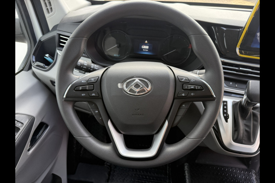 Maxus eDeliver 9 52kWh 204PK Nieuw! Elektrisch L2H2 280km WLTP Snelladen LED Carplay Cruise control Camera Airco Parkeersensoren v+a