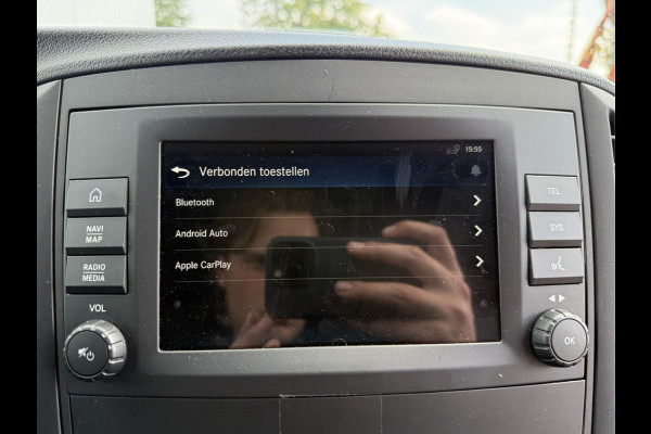 Mercedes-Benz eVito 112 66kWh L2 Elektrisch 97.7% (SOH) 280km WLTP Climate Control Cruise Control Carplay Camera Stoelverwarming Parkeersensoren