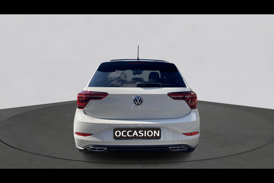 Volkswagen Polo 1.0 TSI 95pk R-Line Business Ascot Grey | Panoramadak | Camera | Stoelverwarming | Keyless