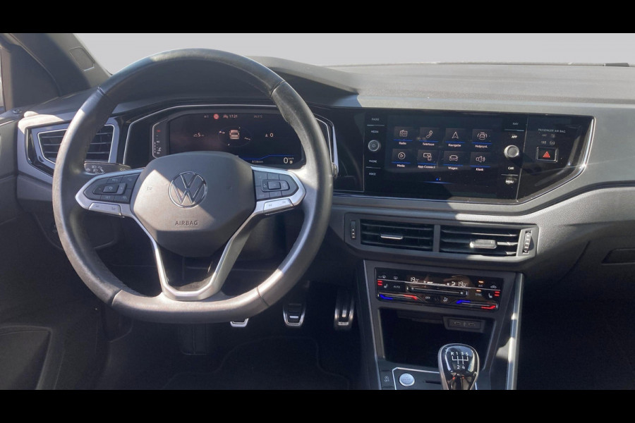 Volkswagen Polo 1.0 TSI 95pk R-Line Business Ascot Grey | Panoramadak | Camera | Stoelverwarming | Keyless