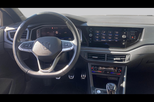 Volkswagen Polo 1.0 TSI 95pk R-Line Business Ascot Grey | Panoramadak | Camera | Stoelverwarming | Keyless