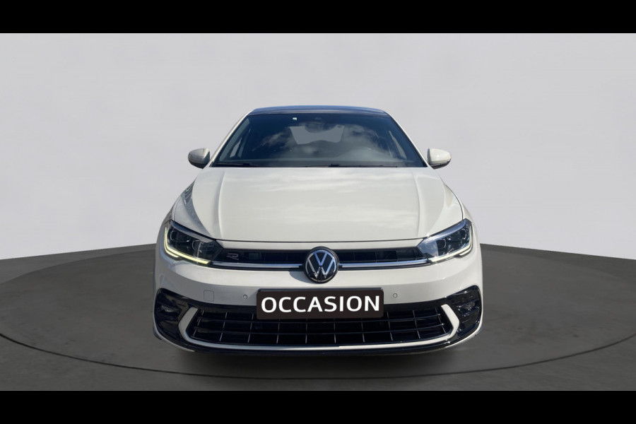 Volkswagen Polo 1.0 TSI 95pk R-Line Business Ascot Grey | Panoramadak | Camera | Stoelverwarming | Keyless