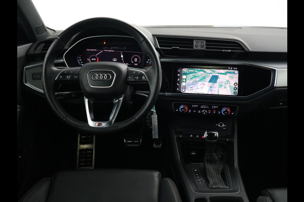 Audi Q3 35 TFSI S-LINE 150 PK AUT. + VIRTUAL | CARPLAY | STANDKACHEL | LEDER | MATRIX LED