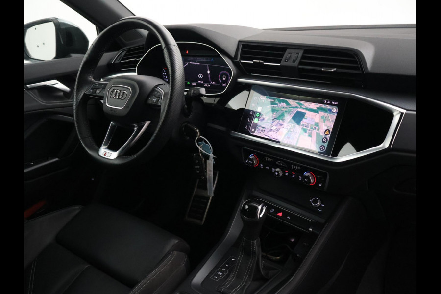 Audi Q3 35 TFSI S-LINE 150 PK AUT. + VIRTUAL | CARPLAY | STANDKACHEL | LEDER | MATRIX LED