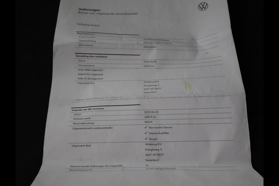 Volkswagen Golf 1.5 eTSI 150 PK STYLE AUT. + MASSAGE | SFEERVERL. | ADAPTIVE CRUISE | CARPLAY | CAMERA