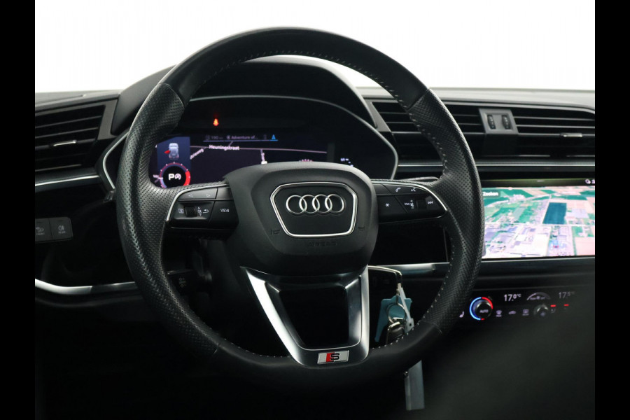 Audi Q3 35 TFSI S-LINE 150 PK AUT. + VIRTUAL | CARPLAY | STANDKACHEL | LEDER | MATRIX LED