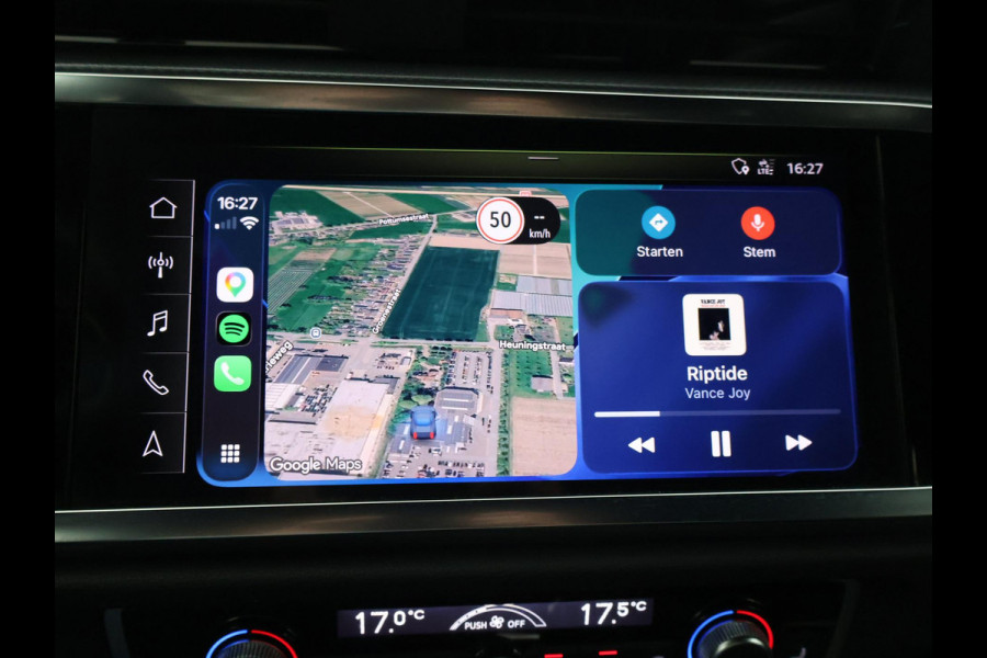 Audi Q3 35 TFSI S-LINE 150 PK AUT. + VIRTUAL | CARPLAY | STANDKACHEL | LEDER | MATRIX LED