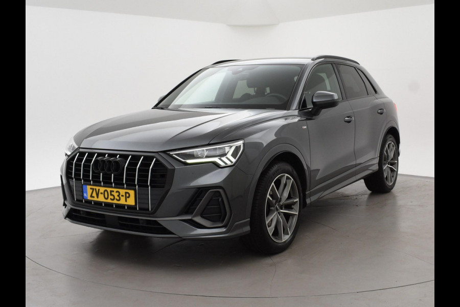 Audi Q3 35 TFSI S-LINE 150 PK AUT. + VIRTUAL | CARPLAY | STANDKACHEL | LEDER | MATRIX LED